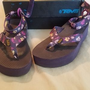 Teva platform sandals